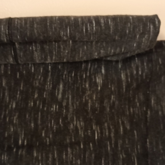 EUC Merona cowl neck black and white heathered long sleeve tunic top sz XXL - Picture 3 of 5